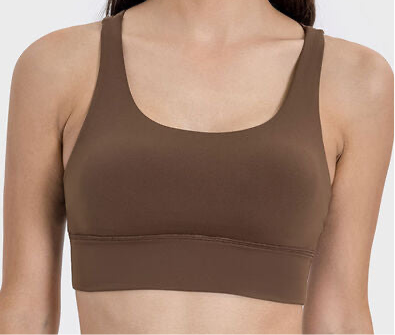 CoCo Crisscross Scoop Neck Active Tank