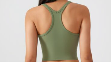 Pia Scoop Neck Racerback Active Tank