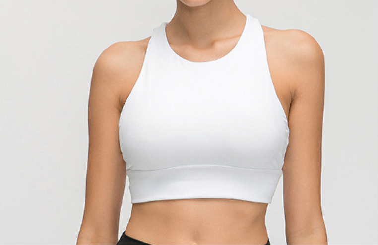 Noelle Halter Neck Keyhole Sports Bra (color options)