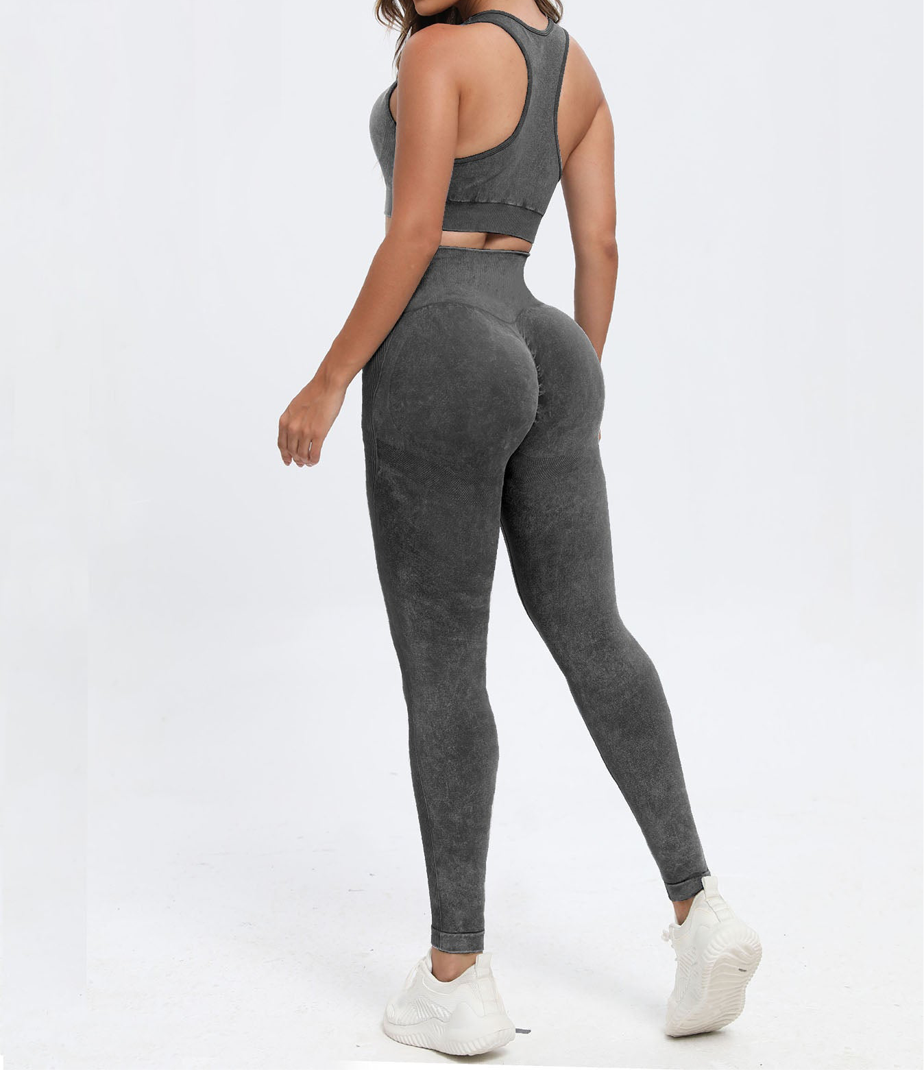 Tara Scoop Neck Racerback Legging Set (multiple color options)