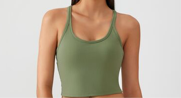 Pia Scoop Neck Racerback Active Tank