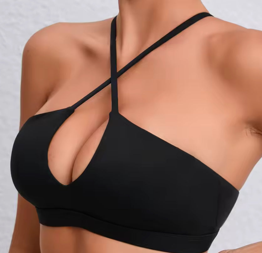 Ivy Crisscross Front and Back Sports Bra