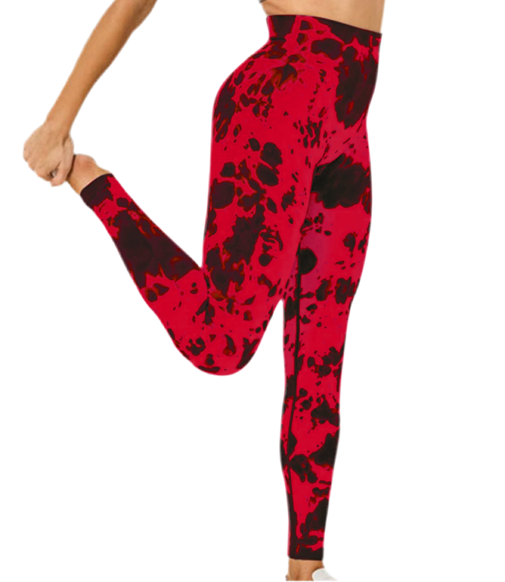 Bonnie Tie-Dye High Waist Active Leggings