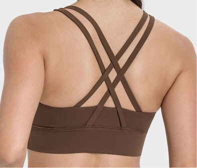 CoCo Crisscross Scoop Neck Active Tank