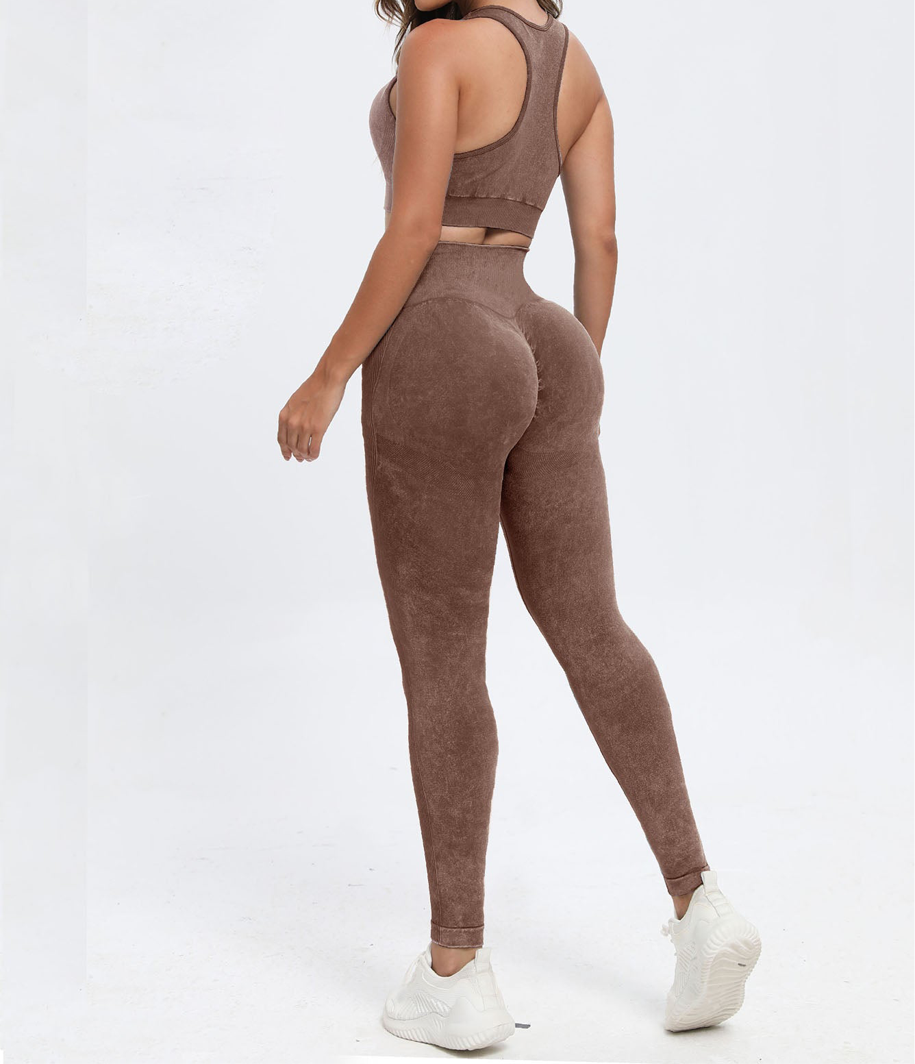 Tara Scoop Neck Racerback Legging Set (multiple color options)