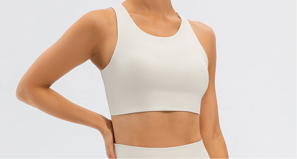 Amani Cutout Back Cropped Active Tank (color options)