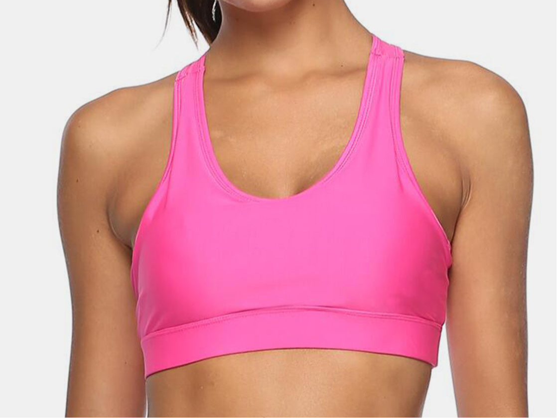 Arissa Cutout Scoop Neck Sports Bra (multiple color options)