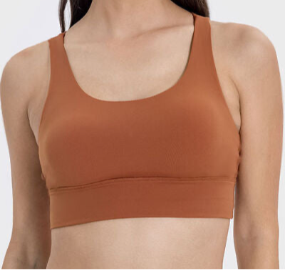 CoCo Crisscross Scoop Neck Active Tank