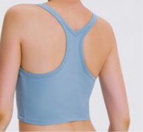 Pia Scoop Neck Racerback Active Tank