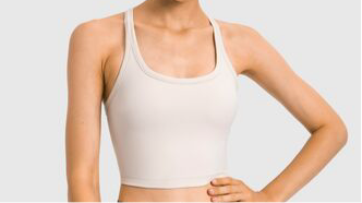 Pia Scoop Neck Racerback Active Tank