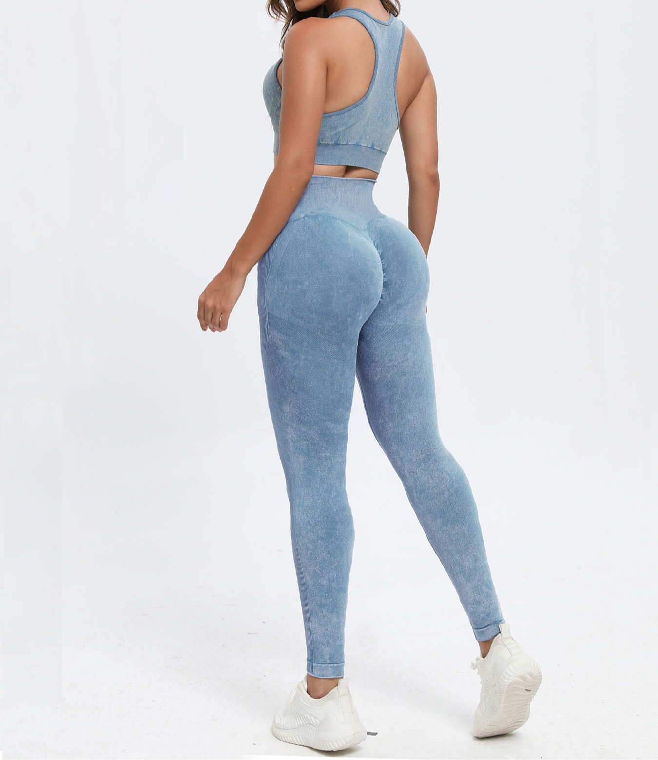 Tara Scoop Neck Racerback Legging Set (multiple color options)