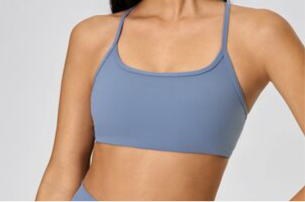 Phoebe Crisscross Back Scoop Neck Sports Bra