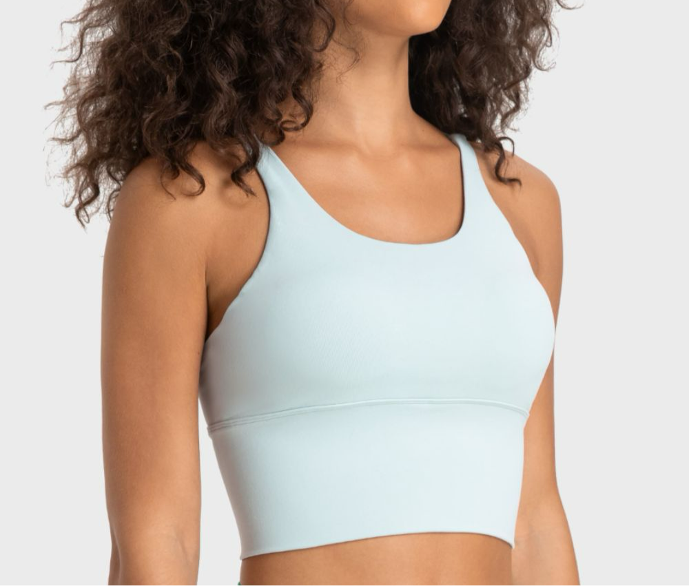 Jayde Crisscross Back Ladder Detail Sports Bra (multiple color options)