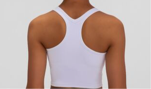 Pia Scoop Neck Racerback Active Tank