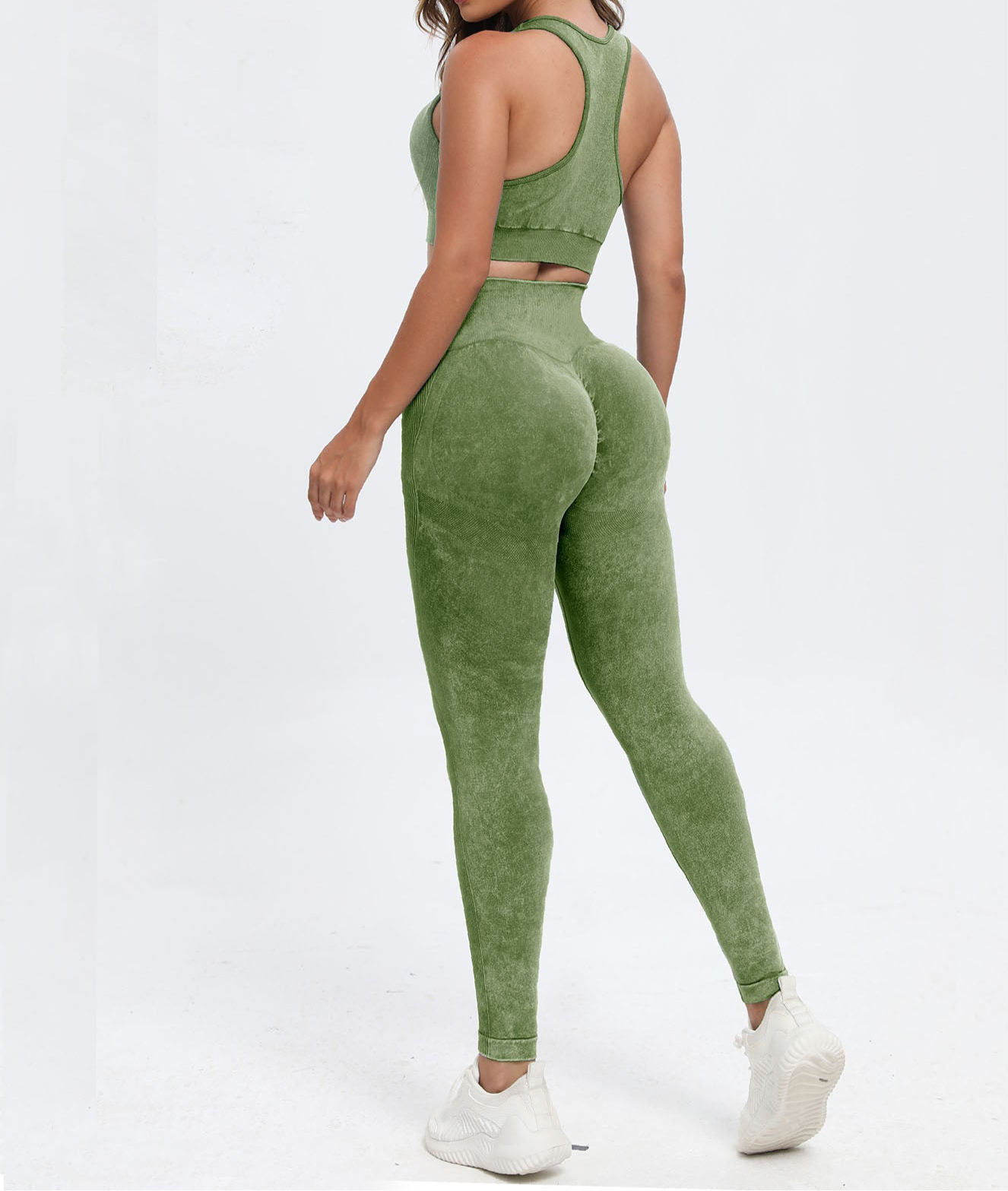 Tara Scoop Neck Racerback Legging Set (multiple color options)