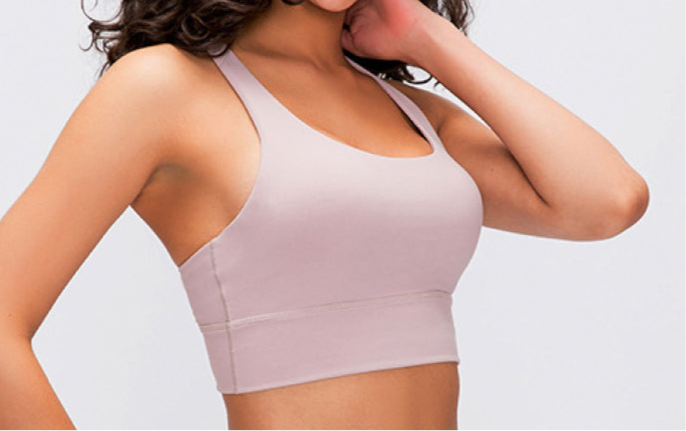 Aimee Double X Strappy Back Sports Bra (color options)
