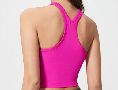 Pia Scoop Neck Racerback Active Tank