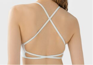 Phoebe Crisscross Back Scoop Neck Sports Bra