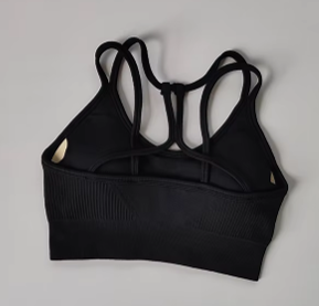 Halle Double Strap Crisscross Back Sport Bra