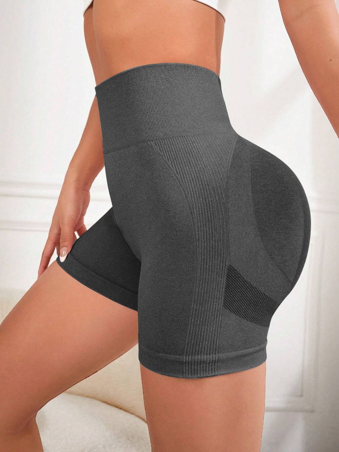 Alison High Waist Active Shorts