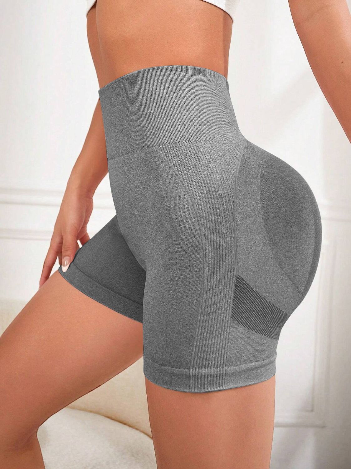 Alison High Waist Active Shorts