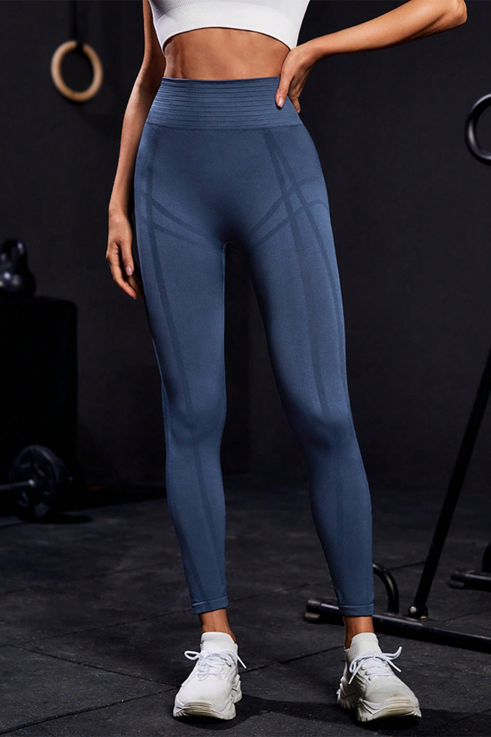 Macey Wide Waistband High Waist Active Leggings