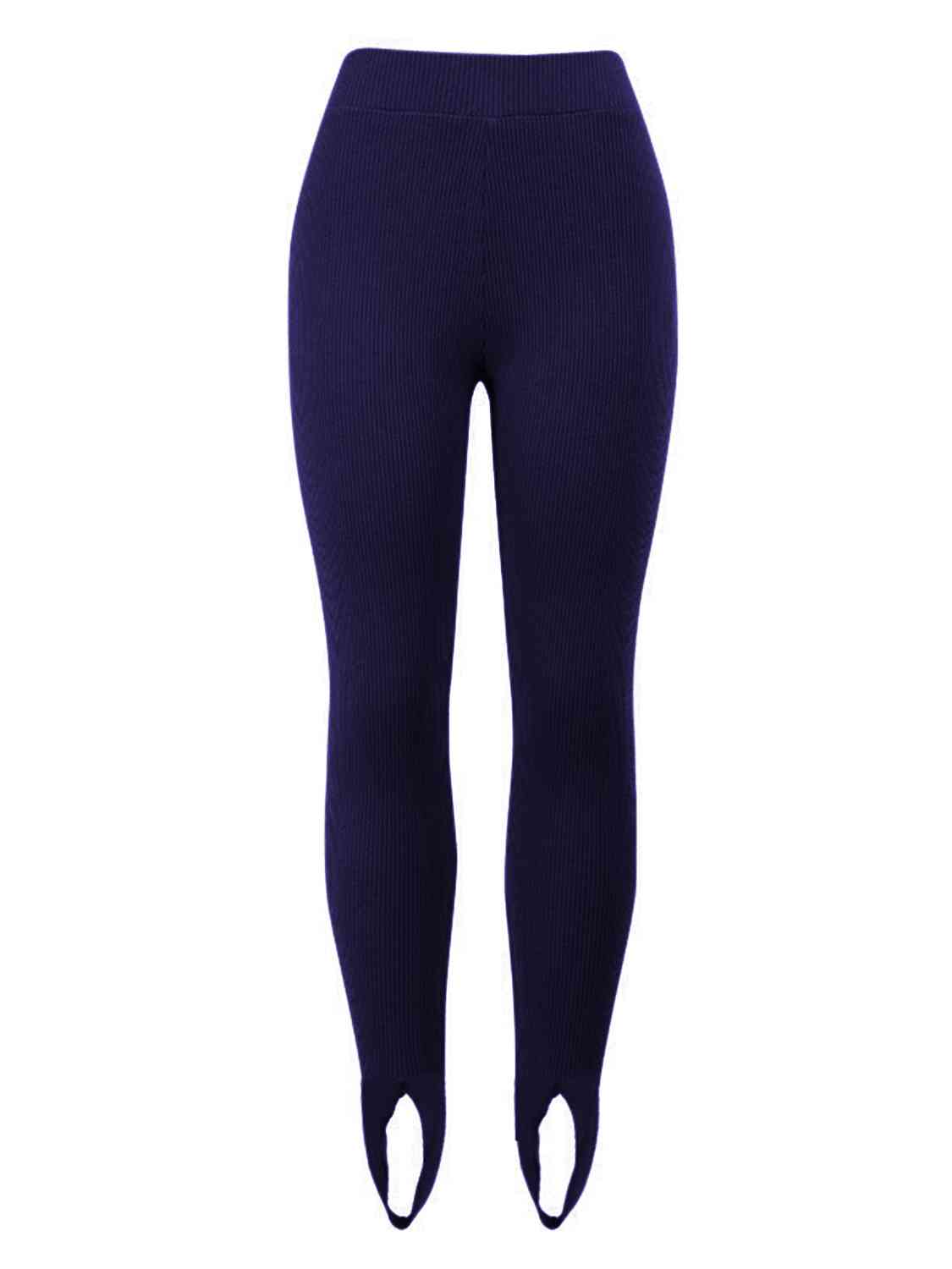 Brooklyn Ribbed Mid Waist Stirrup Leggings (multiple color options)