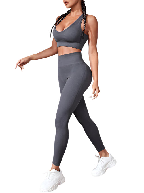 Kai Racerback Sport Tank and Legging Set (multiple color options)