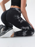 Shaunie Tie-Dye High Waist Leggings