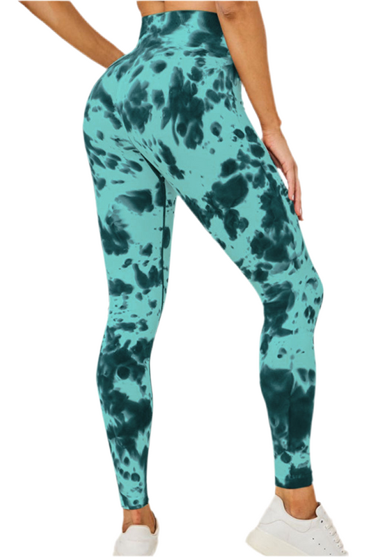 Bonnie Tie-Dye High Waist Active Leggings