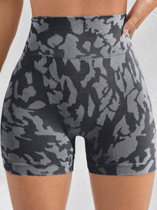 Phoenix Printed High Waist Active Shorts (color options)