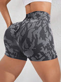 Phoenix Printed High Waist Active Shorts (color options)