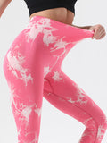 Shaunie Tie-Dye High Waist Leggings