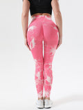 Shaunie Tie-Dye High Waist Leggings