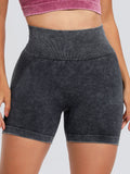 Cassie Washed High Waist Active Shorts