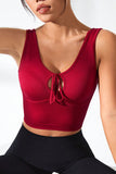 Natalie Cutout Wide Strap Active Tank