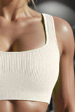 Dora Square Neck Wide Strap Active Bra (multiple color options)