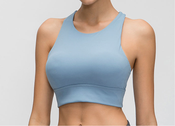 Noelle Halter Neck Keyhole Sports Bra (color options)