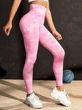 Shaunie Tie-Dye High Waist Leggings