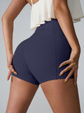 Brienne Pocketed High Waist Active Shorts (multiple color options)