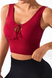 Natalie Cutout Wide Strap Active Tank