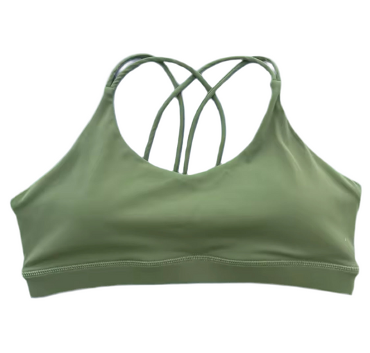 Yara Crisscross Back Sports Bra (multiple color options)