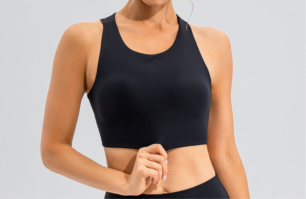 Amani Cutout Back  Cropped Active Tank (color options)