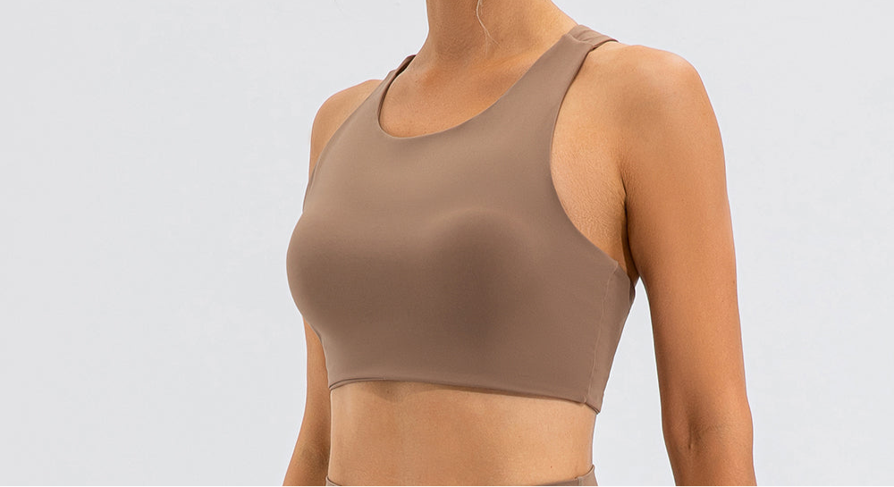 Amani Cutout Back  Cropped Active Tank (color options)