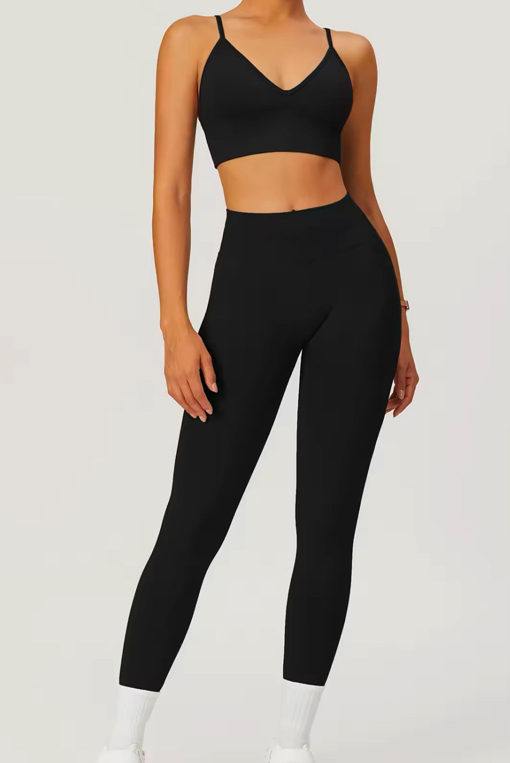 Jewel Sports Bra and High Waist Legging Set