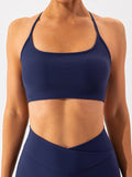 Noni Spaghetti Strap Y Back Sports Bra (multiple color options)