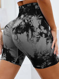 Bobbi Tie-Dye High Waist Active Shorts (multiple color options)