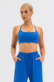 Avery Crisscross Back Spaghetti Strap Sports Bra (multiple color options)