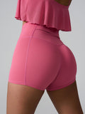 Brienne Pocketed High Waist Active Shorts (multiple color options)