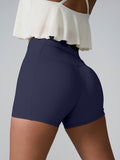 Brienne Pocketed High Waist Active Shorts (multiple color options)